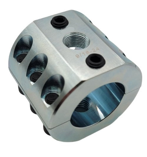 DC2.0-Z - Steering Stabilizer Clamp Silver Zinc, 2