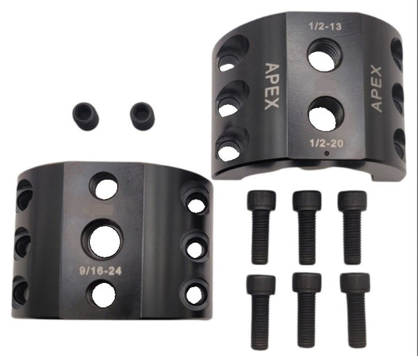 DC2.125-B - Steering Stabilizer Clamp Black Zinc, 2.125 