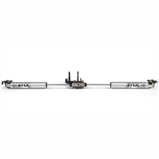 KIT178 - Ford 05-24 BDS - FOX Dual Steering Stabilizer with FOX Clamps