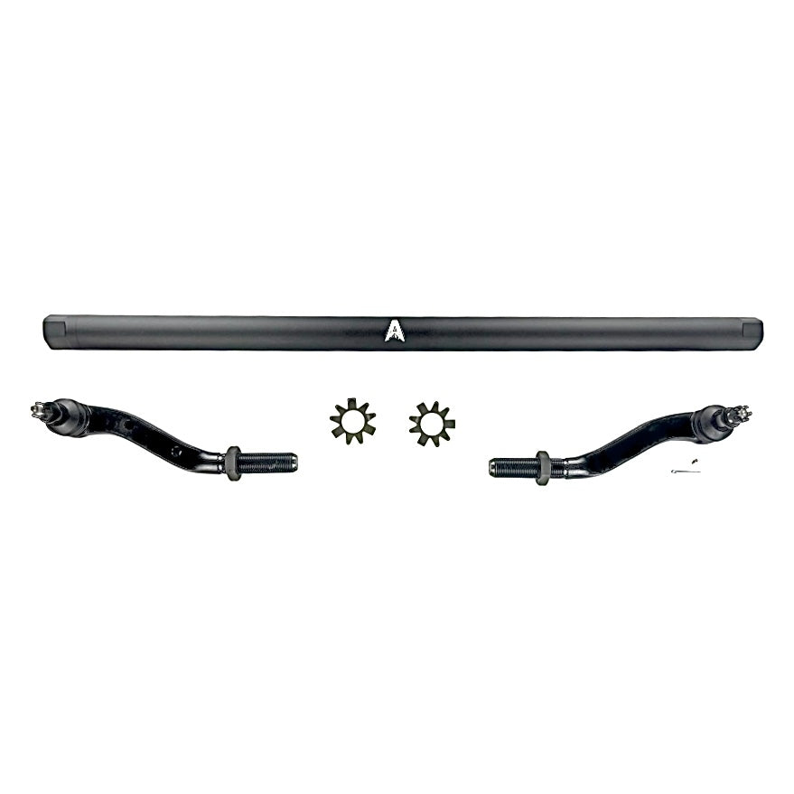 KIT122 - Jeep Wrangler JL & Gladiator JT - 2.5 Ton Tie Rod Assembly - Dana30 - Black Aluminum
