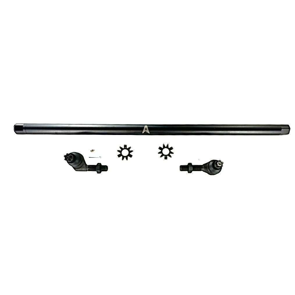 KIT152 - Jeep Wrangler JK - 1 Ton Drag Link Kit - Black Aluminum - NoFlip