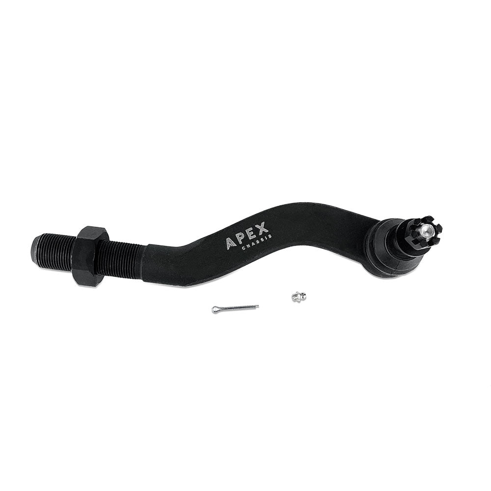 KIT122 - Jeep Wrangler JL & Gladiator JT - 2.5 Ton Tie Rod Assembly - Dana30 - Black Aluminum