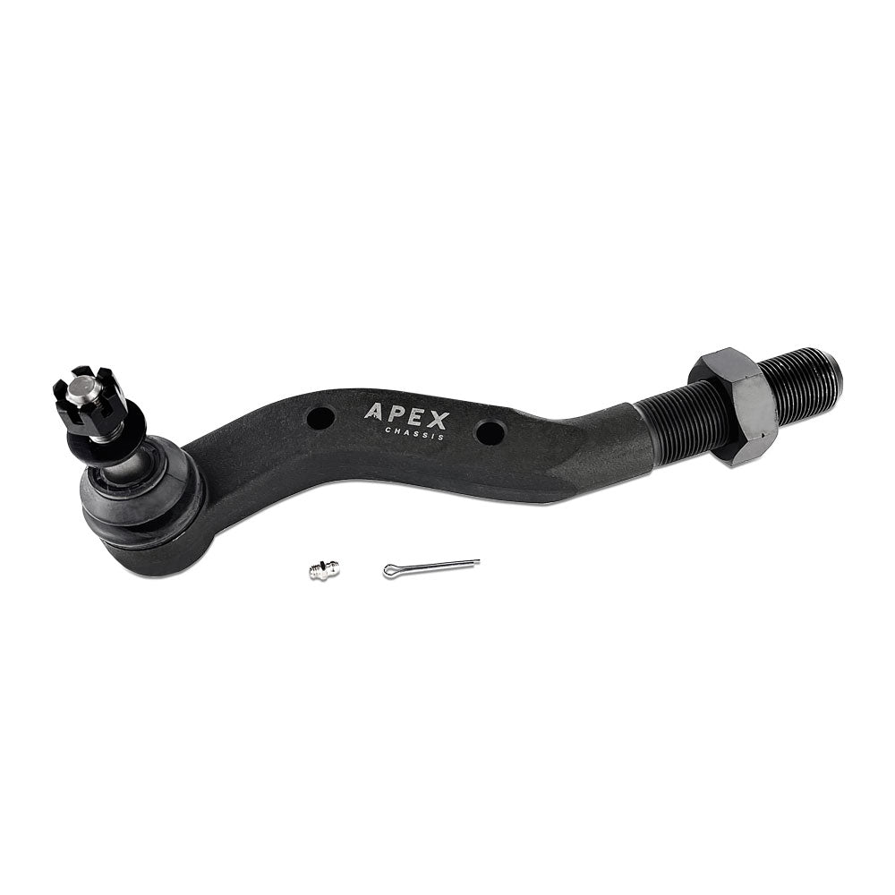 KIT122 - Jeep Wrangler JL & Gladiator JT - 2.5 Ton Tie Rod Assembly - Dana30 - Black Aluminum