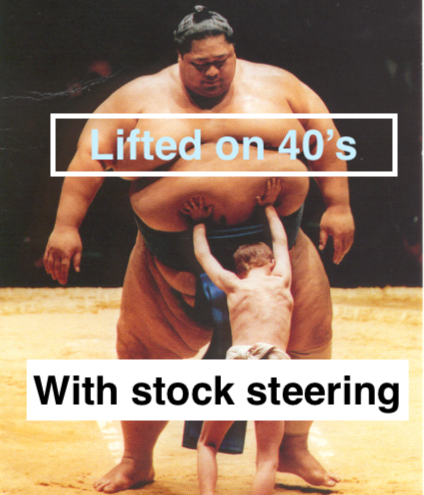 OE Steering vs Upgraded 1 ton or 2.5 Ton Jeep Steering