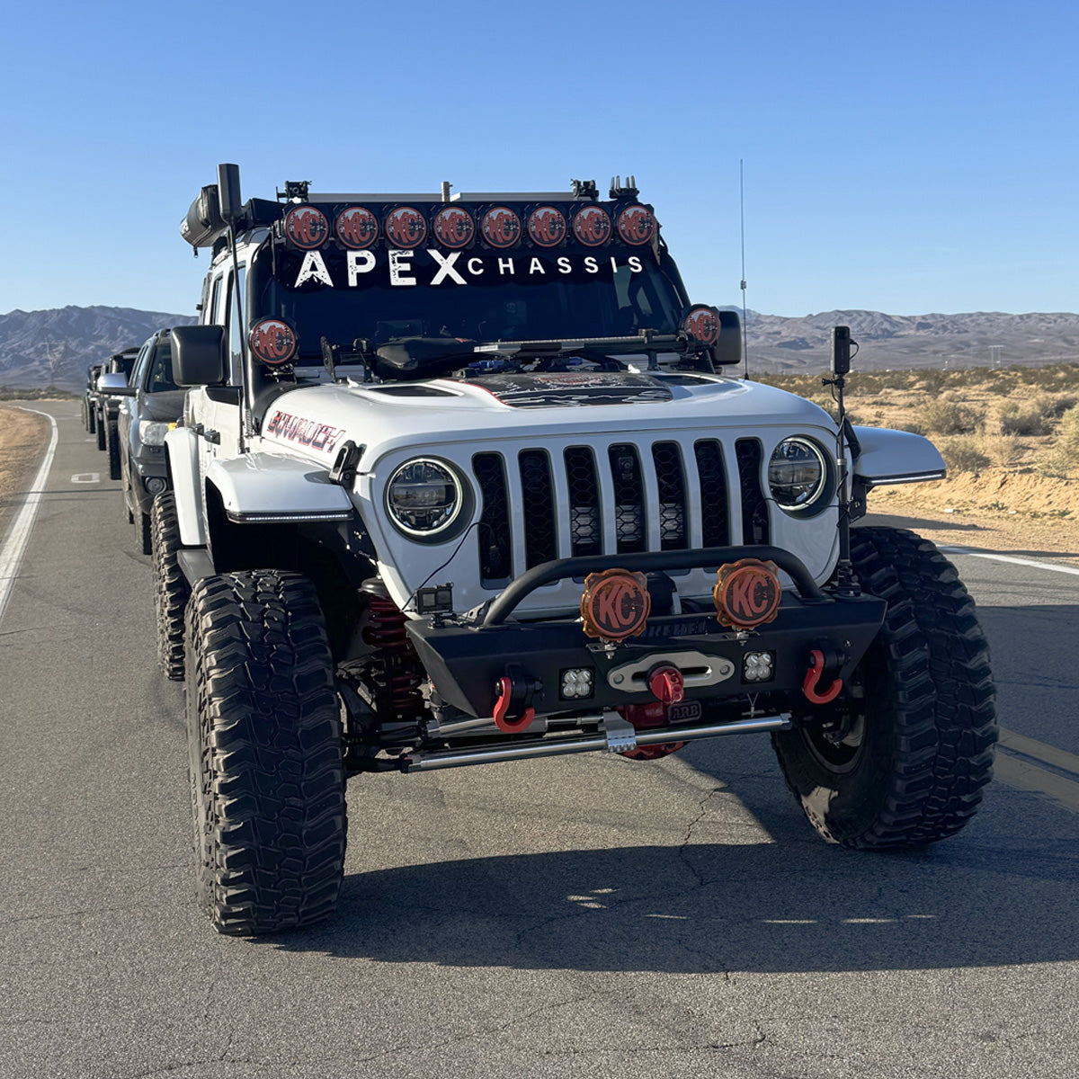 Apex Racing Decal Apex Chassis Windshield Decal