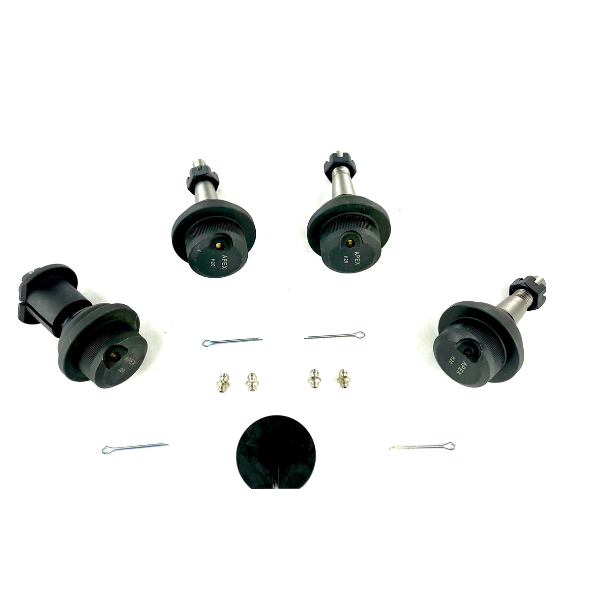 KIT113K - Jeep Wrangler JL and Jeep Gladiator JT Ball Joint Kit - (2) BJ160, (2) BJ161 (Knurled)