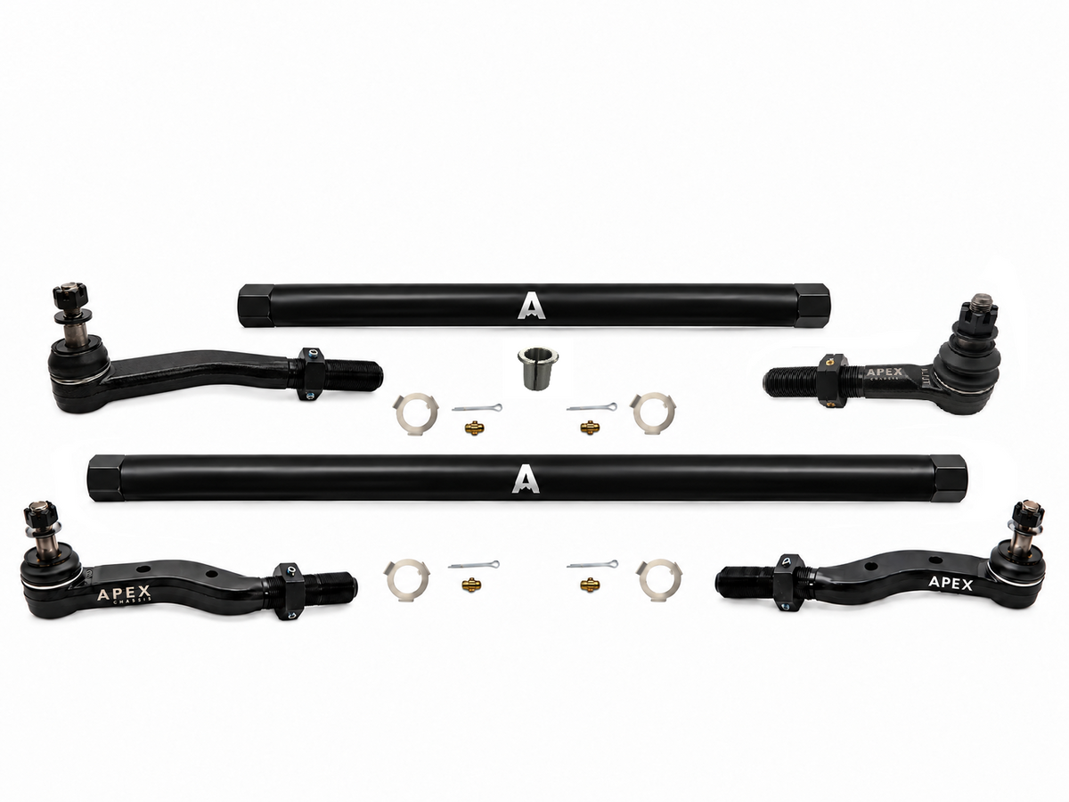 KIT115 - Jeep Wrangler JL & Gladiator JT - 2.5 Ton ProLock Tie Rod & Drag Link Assembly - Steel