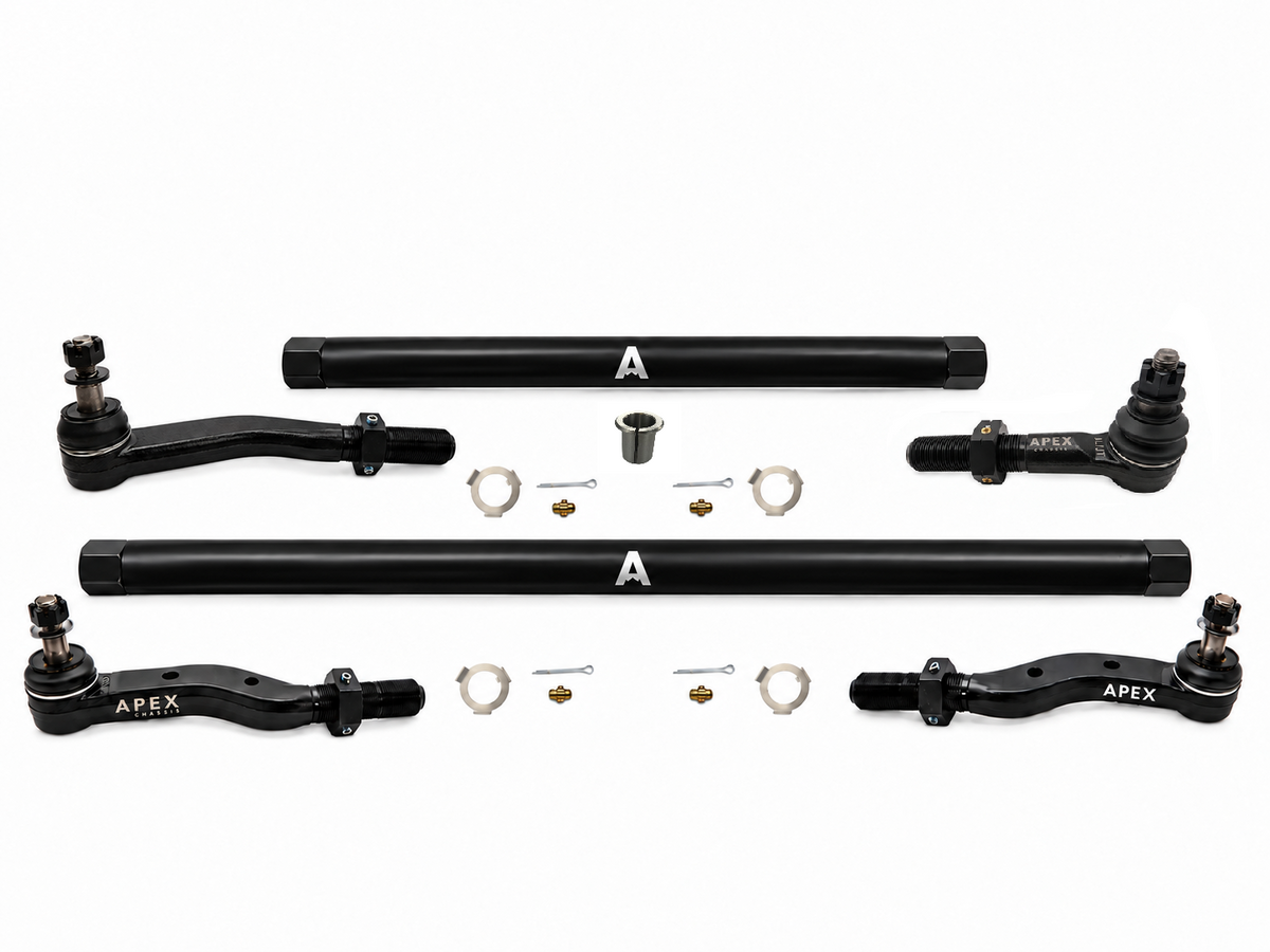 KIT115 - Jeep Wrangler JL & Gladiator JT - 2.5 Ton ProLock Tie Rod & Drag Link Assembly - Steel