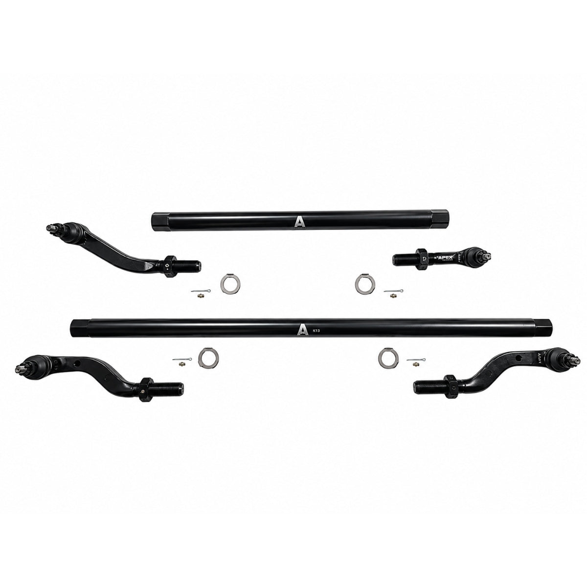 KIT115 - Jeep Wrangler JL & Gladiator JT - 2.5 Ton ProLock Tie Rod & Drag Link Assembly - Steel