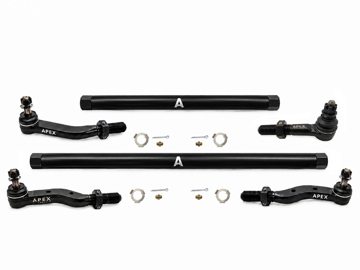 KIT115 - Jeep Wrangler JL & Gladiator JT - 2.5 Ton ProLock Tie Rod & Drag Link Assembly - Steel