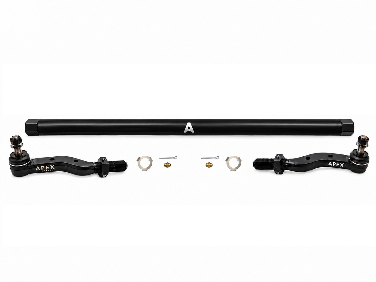 KIT116 - Jeep Wrangler JL & Gladiator JT - 2.5 Ton ProLock Tie Rod Assembly - Dana44 - Steel