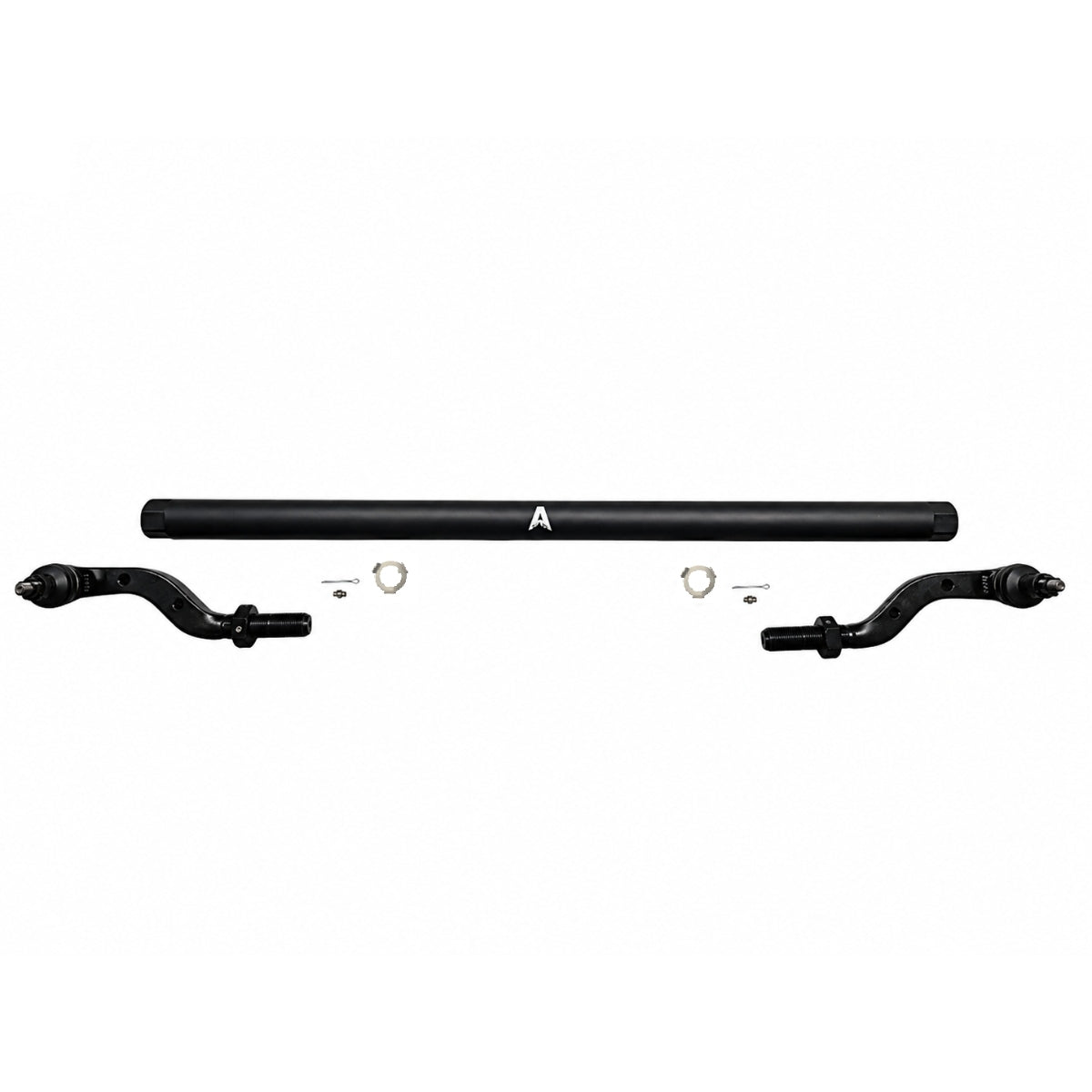 KIT121 - Jeep Wrangler JL & Gladiator JT - 2.5 Ton ProLock Tie Rod Assembly - Dana44 - Black Aluminum