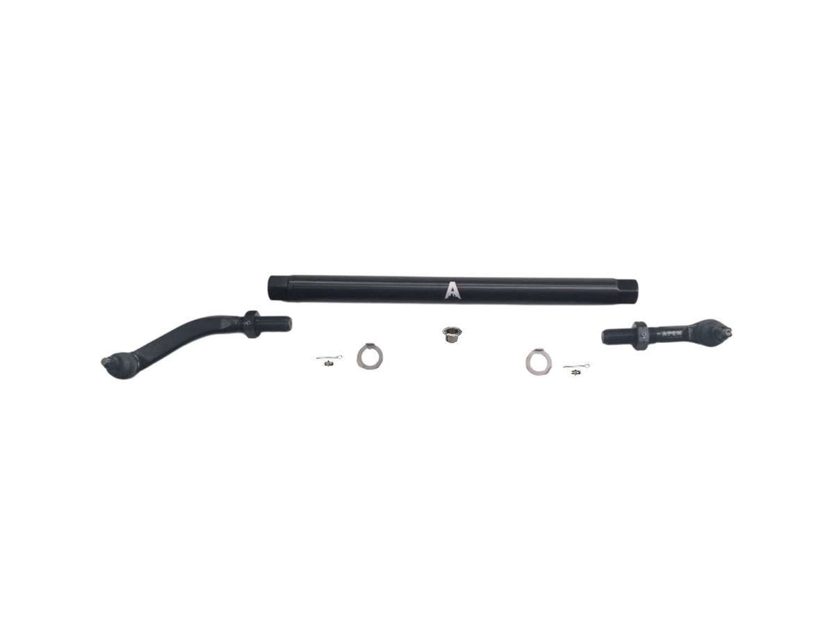KIT124 -  Jeep Wrangler JL & Gladiator JT - 2.5 Ton ProLock Drag Link Assembly - YesFlip - Black Aluminum