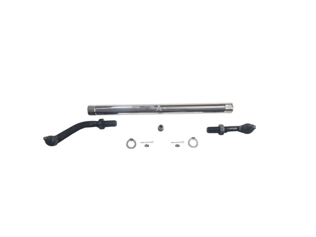 KIT129 -  Jeep Wrangler JL & Gladiator JT - 2.5 Ton ProLock Drag Link Assembly - YesFlip - Polished Aluminum