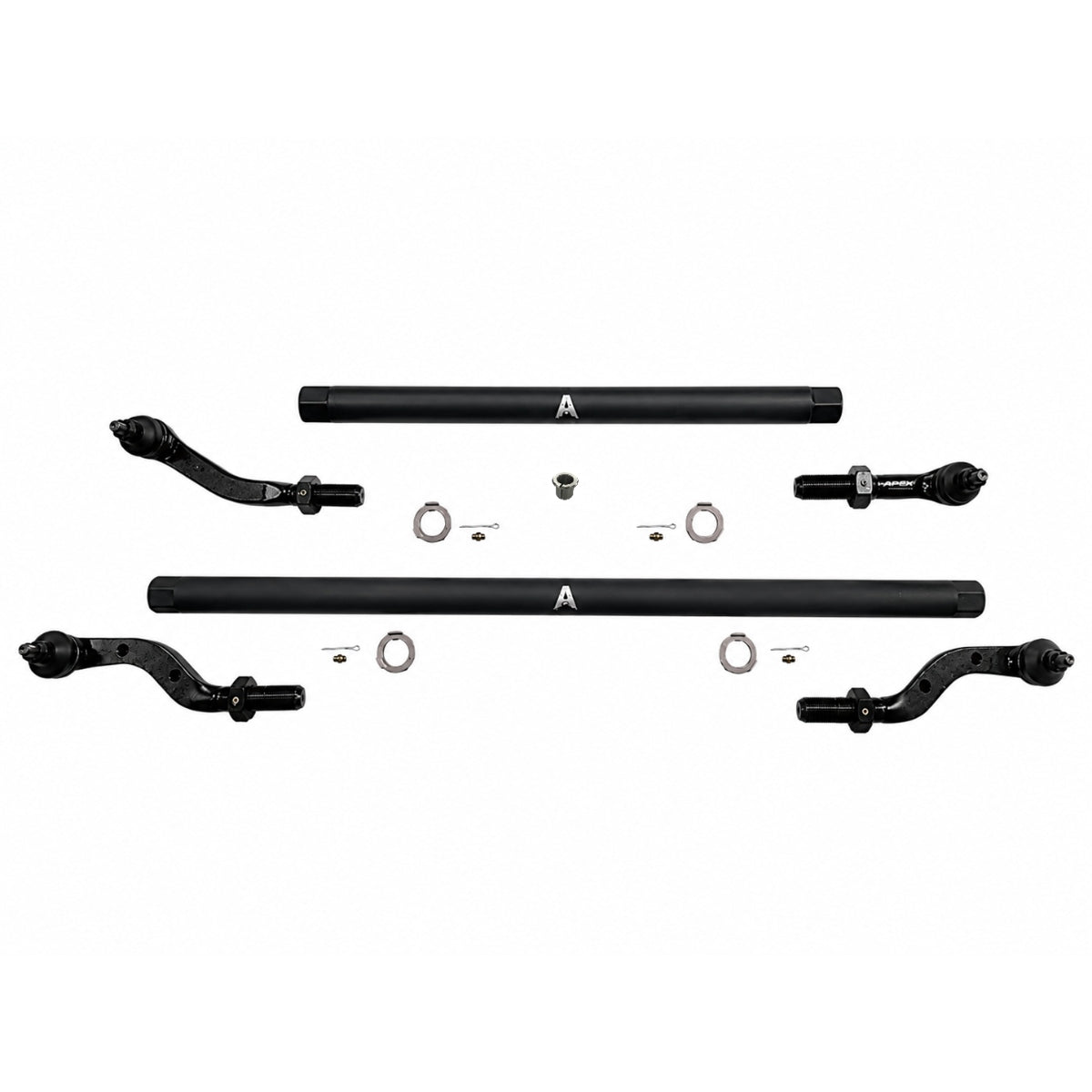 KIT135 - Jeep Wrangler JK 2.5 Ton ProLock Steering Kit - BLK Aluminum