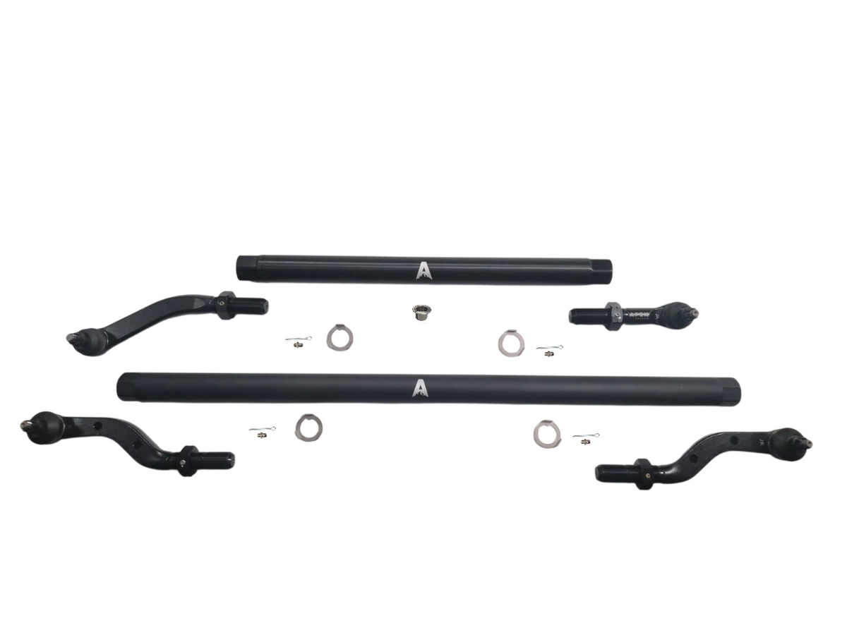 KIT135 - Jeep Wrangler JK 2.5 Ton Steering Kit - BLK Aluminum