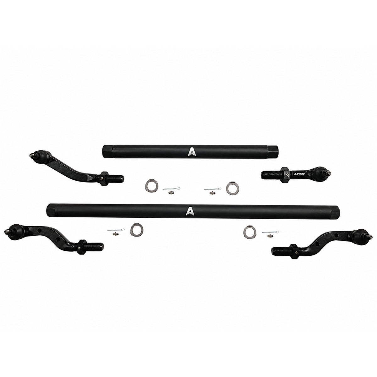 KIT135 - Jeep Wrangler JK 2.5 Ton ProLock Steering Kit - BLK Aluminum