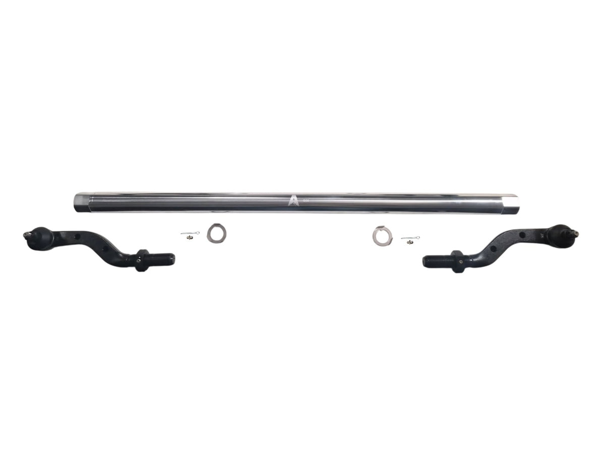 KIT141 - Jeep Wrangler JK 2.5 Ton ProLock Tie Rod Assembly - Polished Aluminum