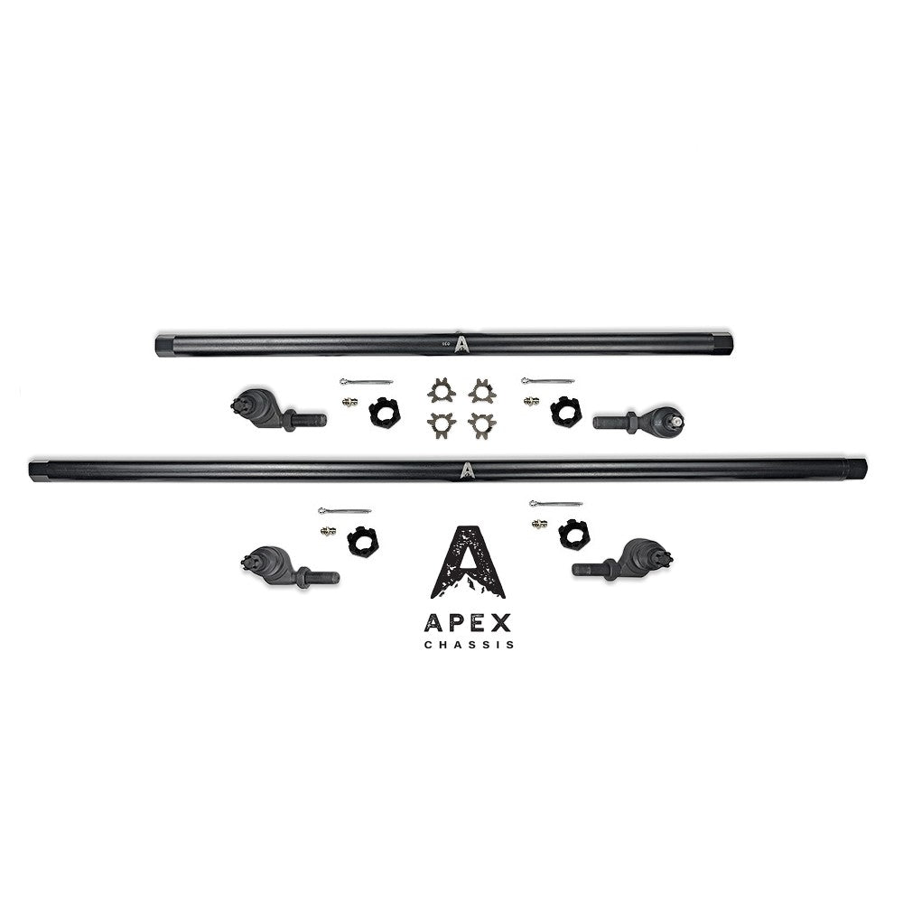 KIT145 - Jeep Wrangler JK - 1 Ton Steering Kit - Steel