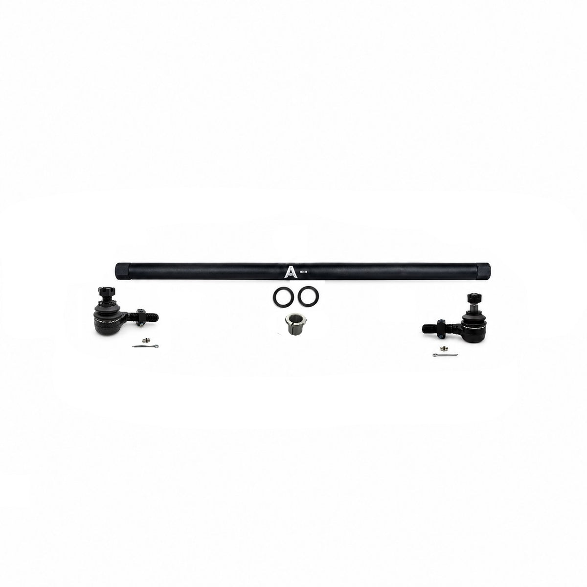 KIT153 - Jeep Wrangler JK - 1 Ton Drag Link Kit - Black Aluminum - YesFlip
