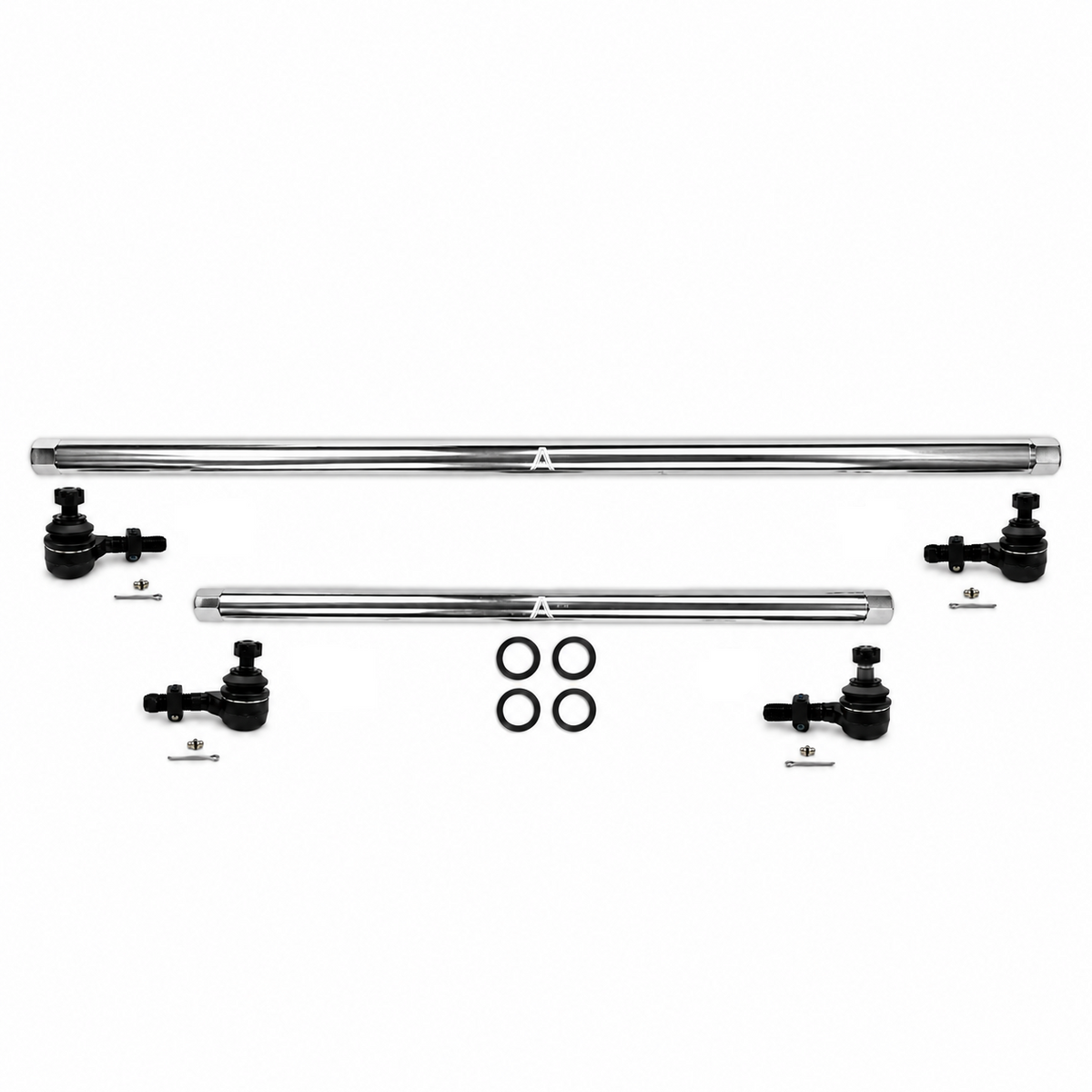 KIT155 - Jeep Wrangler JK - 1 Ton Steering Kit - POL Aluminum