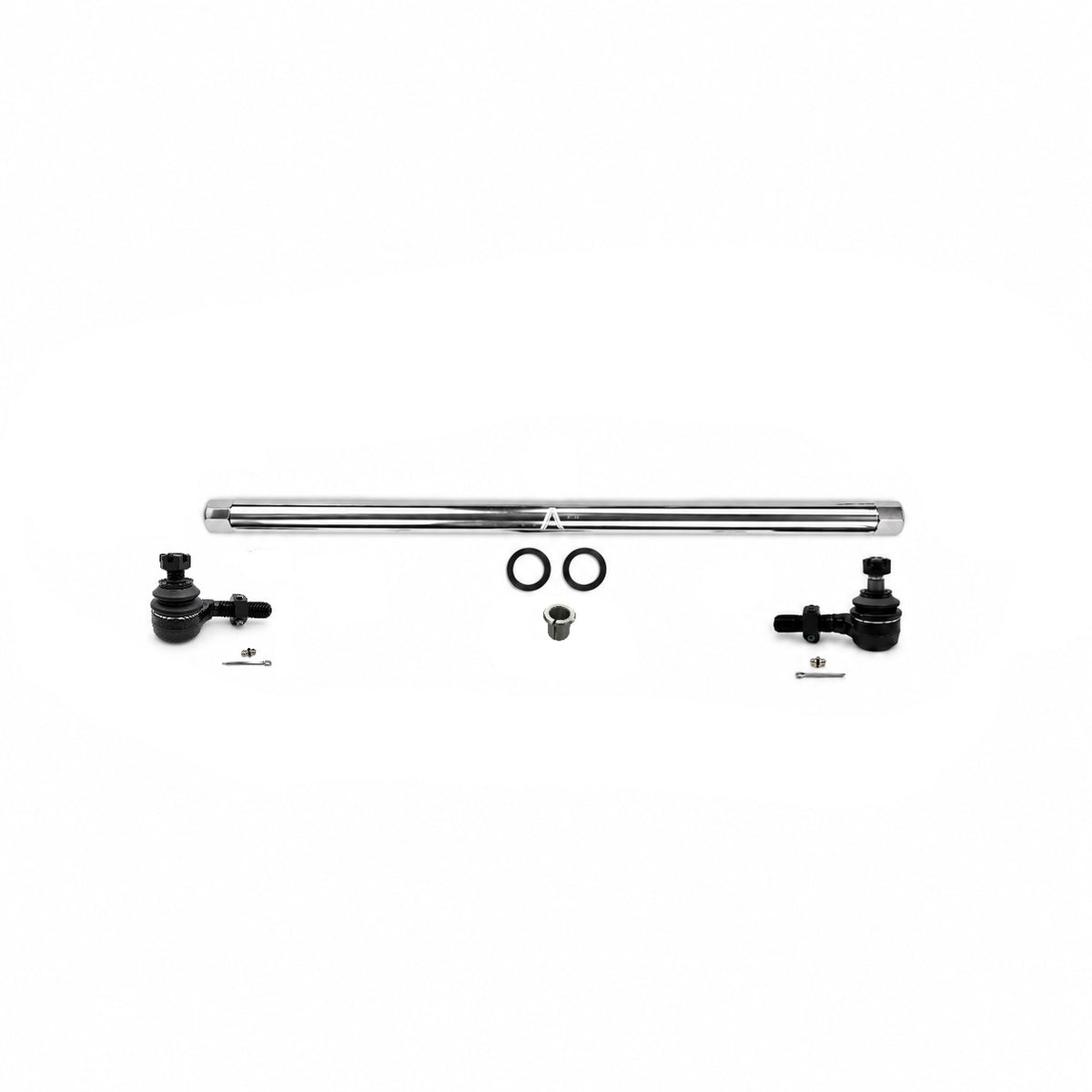 KIT158 - Jeep Wrangler JK - 1 Ton Drag Link Kit - Polished Aluminum - YesFlip
