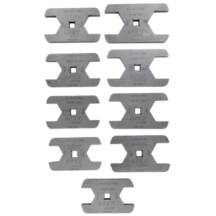 KIT509 - Apex Jam Nut Wrench - Full Set (9)