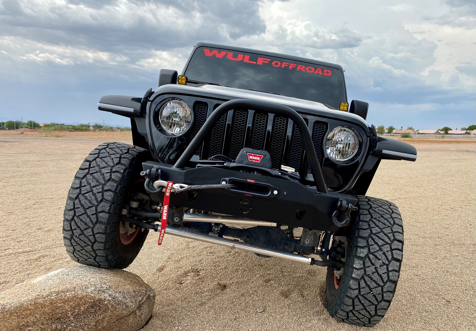 Jeep JL Sahara with 2.5 Ton Steering