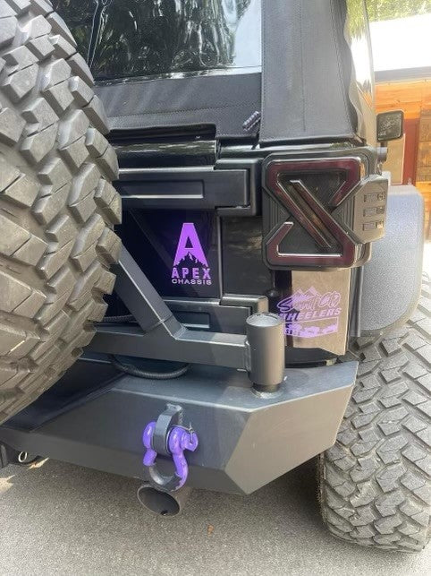 Apex Rims Car Decals Apex Vinyl Transfer Sticker-Purple - Apex Chassis