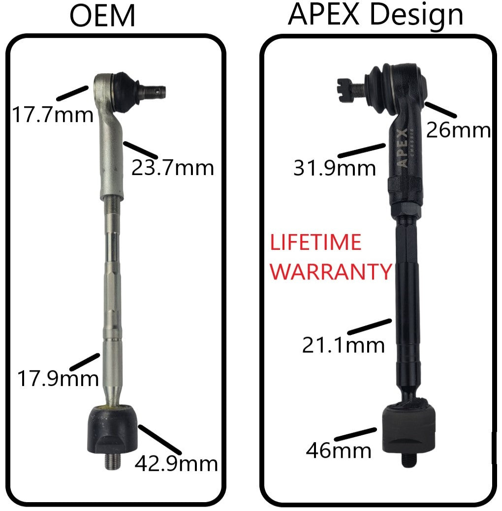 KIT410 - Toyota 4Runner 10-24 Tie Rod Kit - Apex Chassis