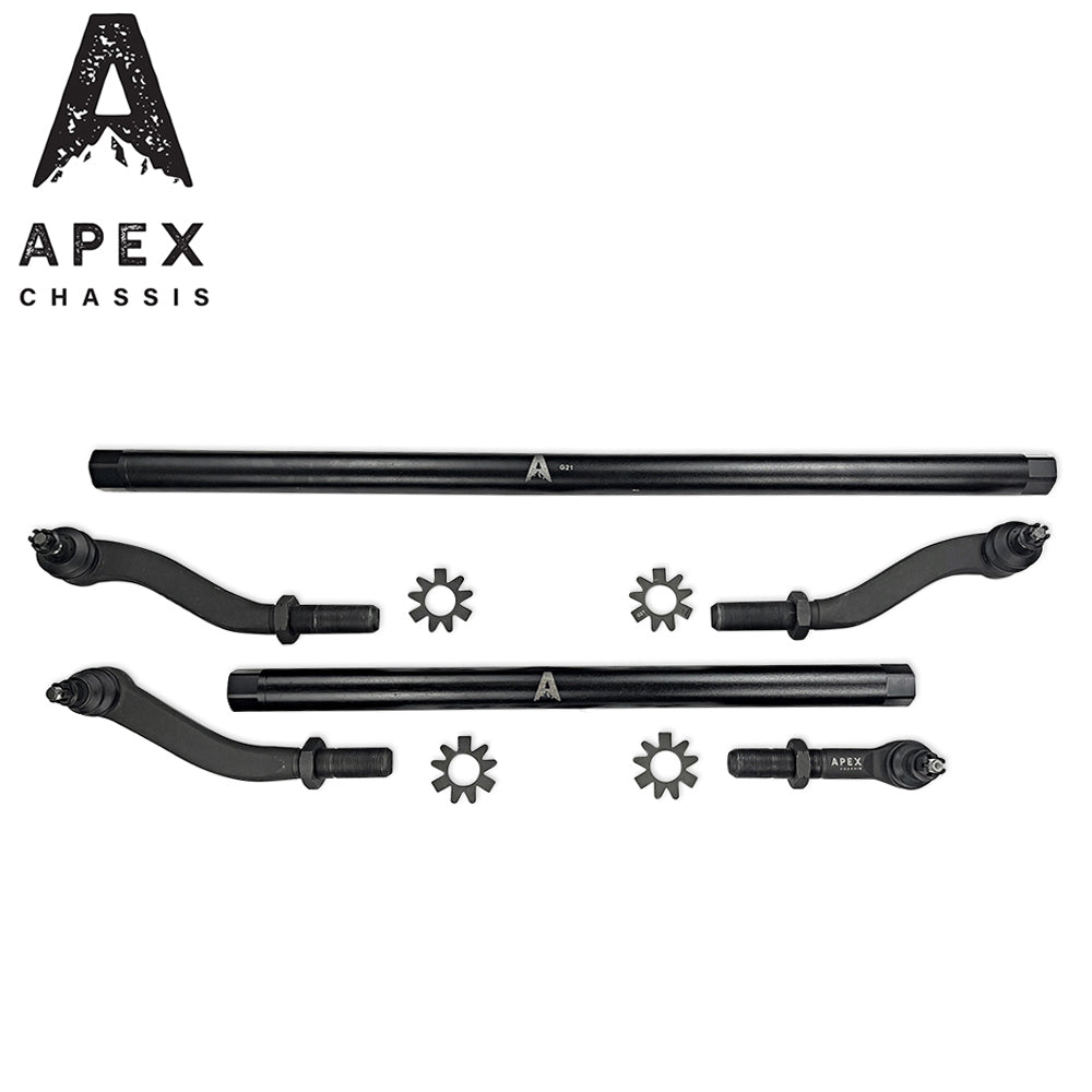 KIT130 - Jeep Wrangler JK 2.5 Ton Steering Kit - Steel - Apex Chassis